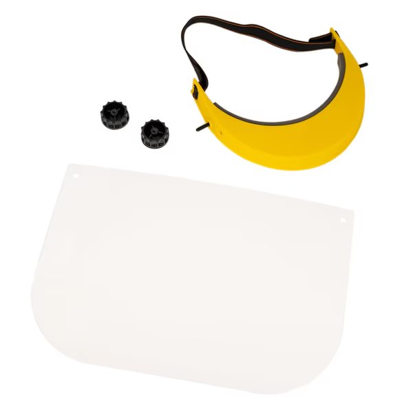 Clear Reusable Facial Protection Face Shield, Safe Handler, Mfr#: BLSH-ES-SFS